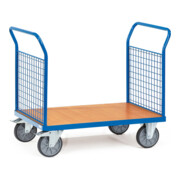 fetra Chariot à double parois frontales 1522 - charge max. 600kg Pneus TPE-2