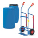 fetra Chariot à fûts 2081 - à pneus gonflables, charge max. 250 kg