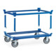 fetra Chariot à palettes 22802 - plateau 1210x1010mm pneus TPE-2