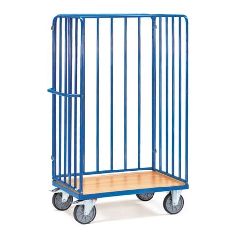 fetra Parcel Trolley 838+, charge max. 600kg avec pneus TPE