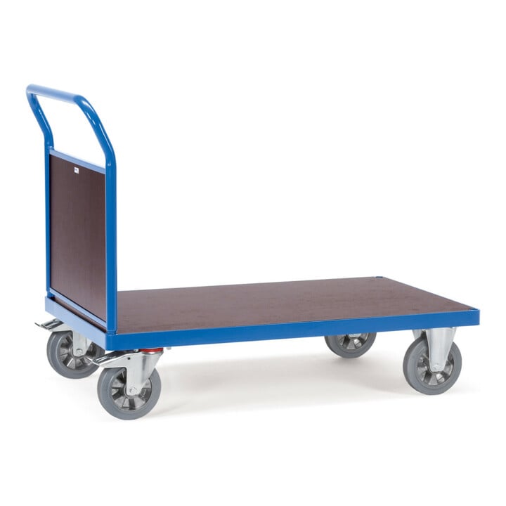 fetra Chariot à parois frontales 12512 - charge max. 1200kg Pneus Elastic