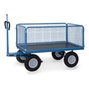 fetra Chariot à plateau 6435PZ avec anneau de remorquage-1
