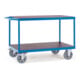 fetra Chariot à plateaux 12403 - charge max. 1200kg Pneus élastiques