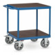 fetra Chariot à plateaux 12497 - charge max. 1200kg Pneus élastiques