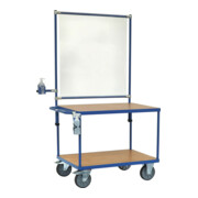 fetra Chariot à plateaux 2402 avec équipement de protection contre les infectionscomposé de 1x : 5901, 1393-B0500, 1391-2