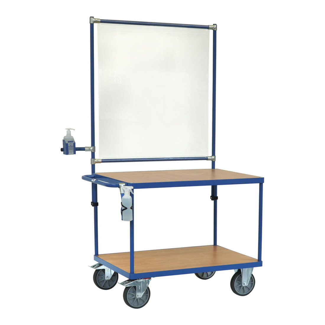 fetra Chariot à plateaux 2402 avec équipement de protection contre les infectionscomposé de 1x : 5901, 1393-B0500, 1391