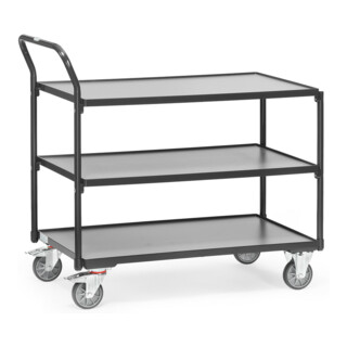 fetra Chariot à plateaux 2752/7016 Grey Edition
