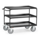 fetra Chariot à plateaux 4832/7016 Grey Edition-1