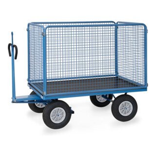 fetra Chariot à plateaux 6445PZ avec œillet de traction