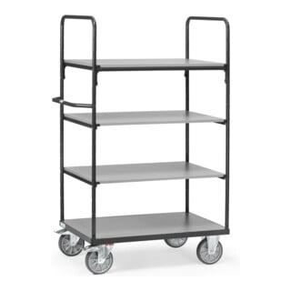 fetra Chariot à plateaux 8301/7016 Grey Edition