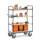 fetra Chariot à étagères ESD jusqu'à 600 kg, avec 4 étagères, conception électroconductrice, pneus TPE ESD-3