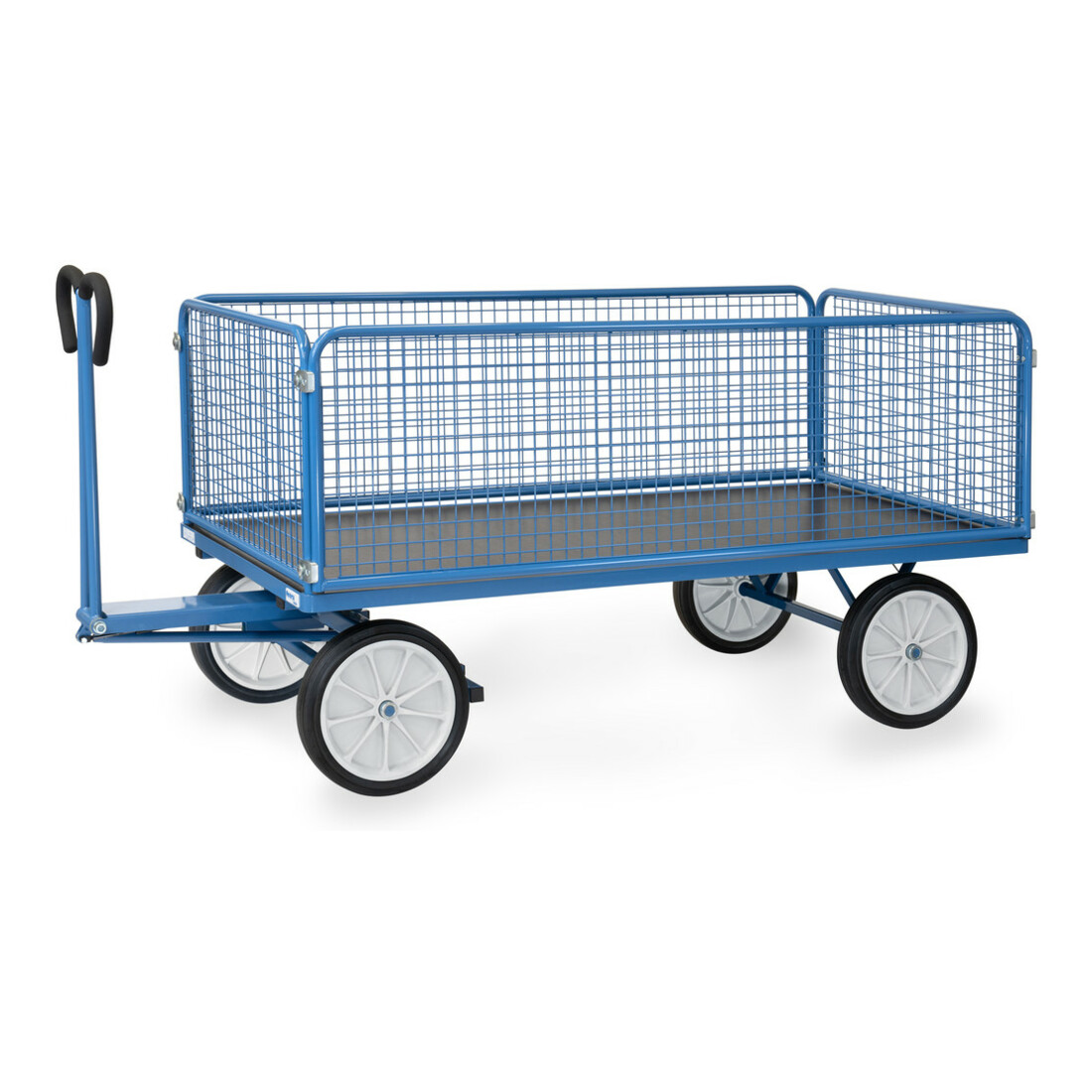 fetra Chariot à plateaux manuels 6436V - charge max. 1250kg pneus pleins