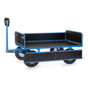 fetra Chariot à plateaux manuels 6455L - charge max. 1000kg, pneus gonflables-5