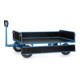 fetra Chariot à plateaux manuels 6456L - charge max. 1250kg, pneus gonflables-5