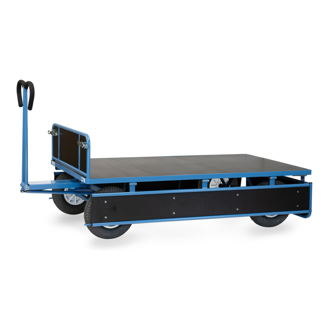 fetra Chariot à plateaux manuels 6456L - charge max. 1250kg, pneus gonflables