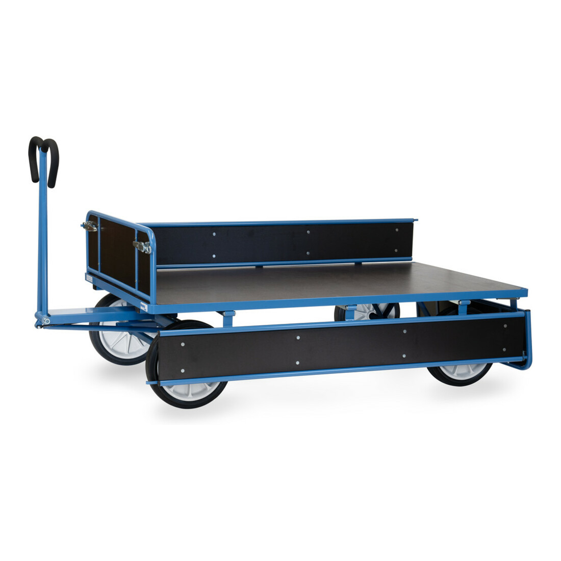 fetra Chariot à plateaux manuels 6456V - charge max. 1250kg pneus pleins