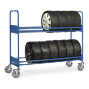 fetra Chariot à pneus 4588 - charge max. 500kg Pneus élastiques-1