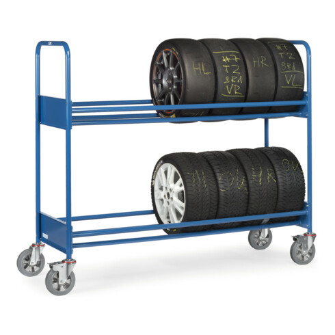 fetra Chariot à pneus 4588 - charge max. 500kg Pneus élastiques