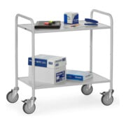 fetra Chariot de bureau 4880 - charge max. 150kg Pneus TPE-4