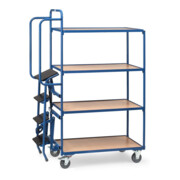 fetra Chariot de préparation de commandes 2108 - force 250kg pneus TPE-2