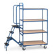 fetra Chariot de préparation de commandes 2108 - force 250kg pneus TPE