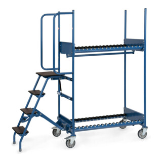 fetra Chariot de préparation de commandes pour pneus 4562
