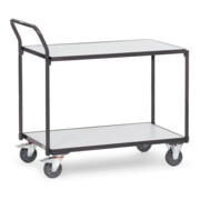 fetra Chariot de table ESD 300 kg, avec 2 étagères, version conductrice d'électricité-2