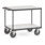 fetra Chariot de table ESD jusqu'à 600 kg, avec 2 étagères, version conductrice d'électricité-1