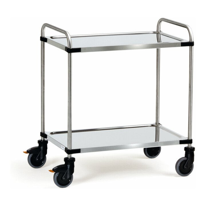 fetra Chariot inox 5001 - charge max. 120kg pneus TPE