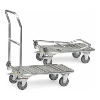Fetra Chariot pliant ESD 91133 - ALU