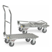 Fetra Chariot pliant ESD 91133 - ALU