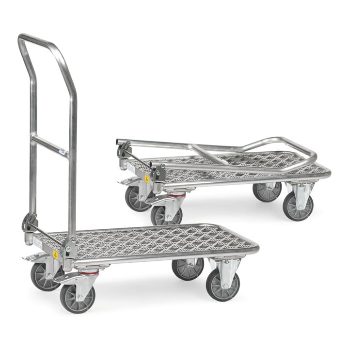 Fetra Chariot pliant ESD 91133 - ALU