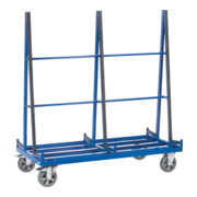 fetra Chariot porte-panneaux 4475-bilatéral - charge max. 1200kg Pneus pleins élastiques-2