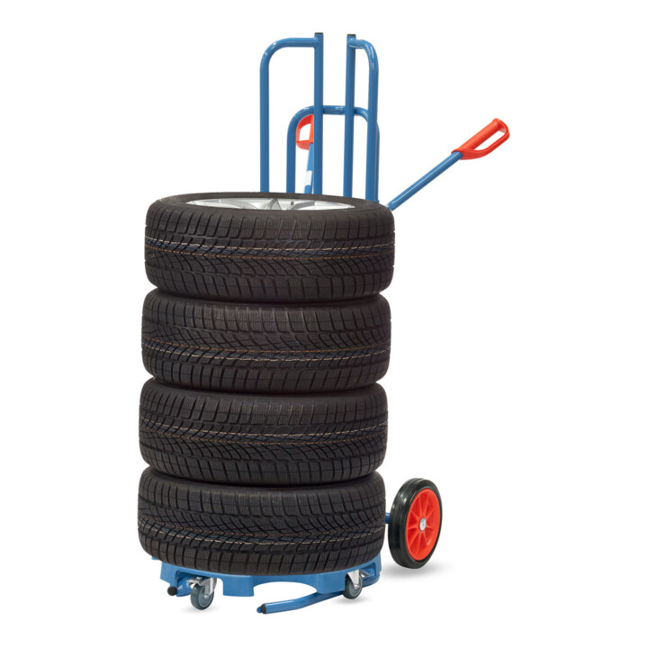 fetra Diable à pneus 2032 - charge max. 200kg pelle 36x58cm