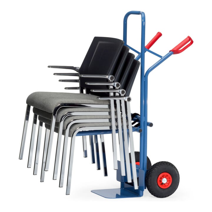 fetra Diable chaise B1335L - capacité 300kg pelle 25x32cm