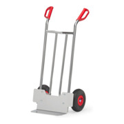 chariot en aluminium fetra A1115, capacité de charge 150 kg, hauteur 1150 mm, pelle standard