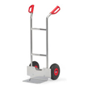 chariot en aluminium fetra, capacité de charge 150 kg, hauteur 1150 mm, pelle standard