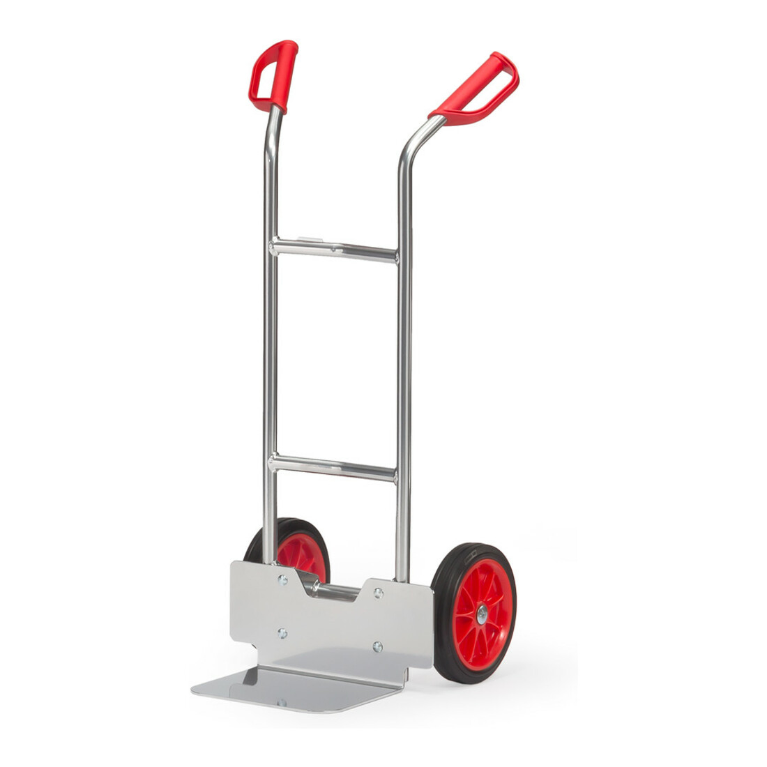 chariot en aluminium fetra, capacité de charge 150 kg, hauteur 1150 mm, pelle standard