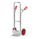 fetra Diable en aluminium A1325V - capacité de charge 200kg pelle 25x32cm