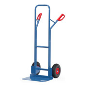 fetra Diable en tube d'acier B1326L - roues à bandage pneumatique, charge max. 300 kg-2
