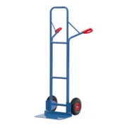 fetra Diable en tube d'acier B1328L - roues à bandage pneumatique, charge max. 300 kg-2