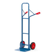 fetra Diable en tube d'acier B1328V - roues à bandage caoutchouc, charge max. 300 kg-2