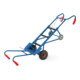 fetra Diable pour appareils 11050 - capacité de charge 400kg pelle 19x55cm équipement complet avec étoiles d'escalier, longeron et sangle de serrage
