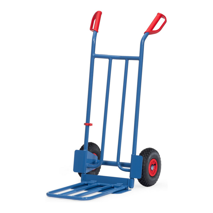 fetra Diable pour colis K1116L - charge max. 250kg godet 150/500x400/330mm