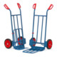fetra Diable pour colis K1116V - charge max. 250kg godet 150/500x400/330mm