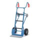 fetra Diable pour outils 11051, capacité de charge 400kg, pelle 19x55cm, pneus pleins, avec roues de support