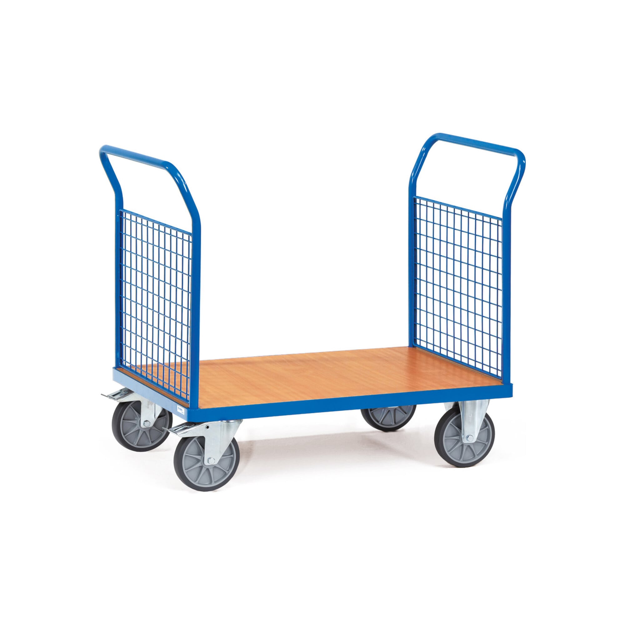 fetra Doppel-Stirnwandwagen 1522 - Tragkraft 600kg TPE-Reifen