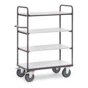 fetra ESD-Etagenwagen 9201 - Tragkraft 600kg TPE-ESD-Reifen-2