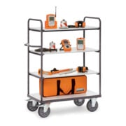 fetra ESD-Etagenwagen 9201 - Tragkraft 600kg TPE-ESD-Reifen-4