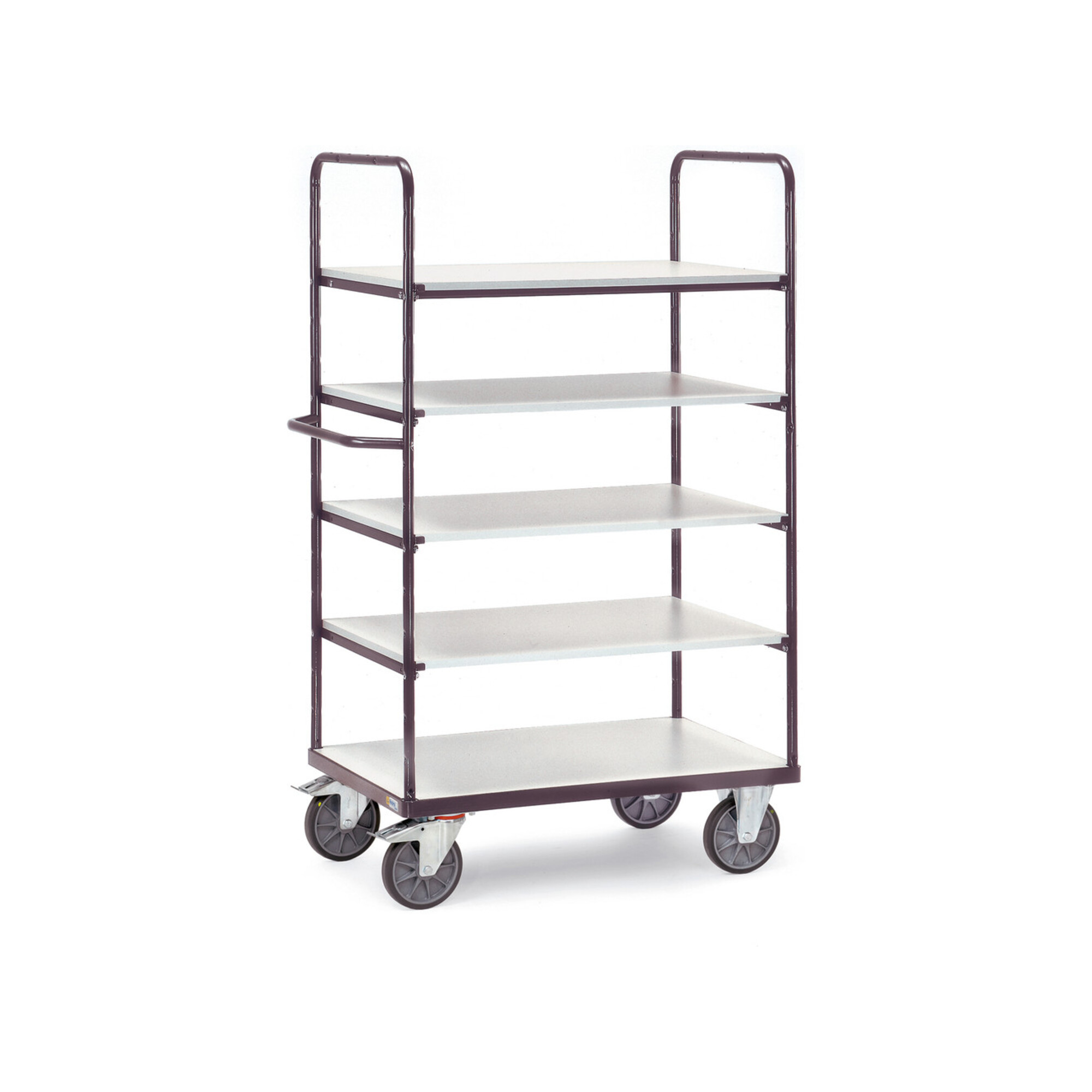 fetra ESD-Etagenwagen 9341 - Tragkraft 600kg TPE-ESD-Reifen
